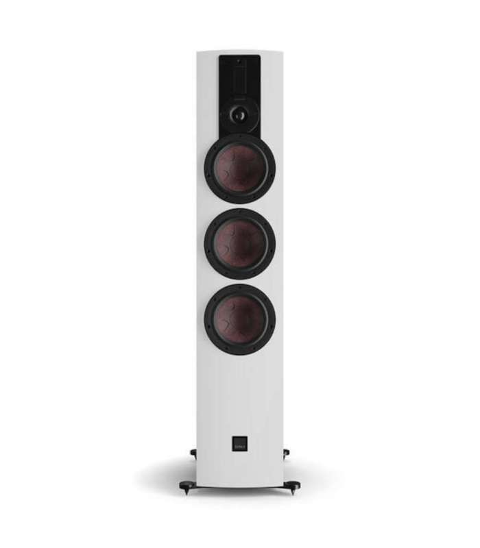 Dali Rubikore 8 Gloss White | Enceinte Colonne Puissante pour la Hifi et le Home-Cinéma (pièce)