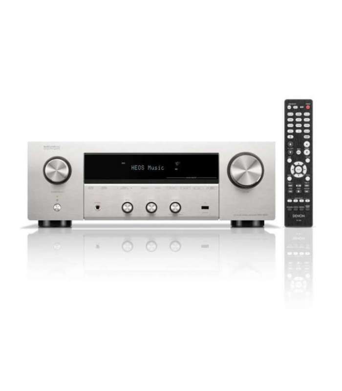 Denon DRA-900H Premium Silver | Ampli-Tuner AV 2.2 Canaux avec HEOS Built-in et Vidéo 8K