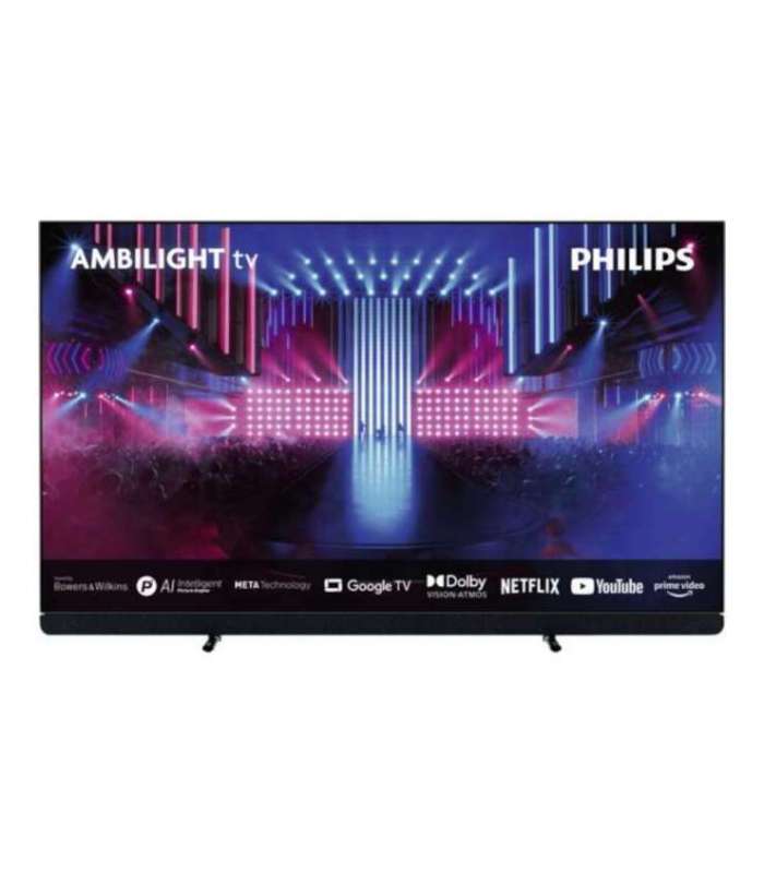Philips OLED 77OLED909/12 | Téléviseur OLED+ 4K Ultra HD 77 Pouces avec Ambilight et Dolby Atmos