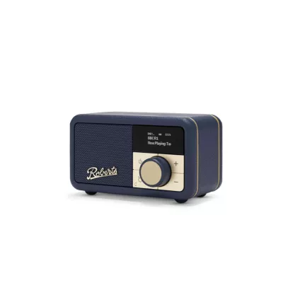 Roberts Revival Petite 2 Midnight Blue | Radio Portable DAB/DAB+/FM & Bluetooth à Genève | Digistore.ch