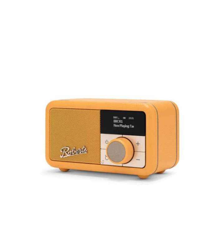 Roberts Revival Petite 2 Sunburst Yellow | Radio Portable DAB/DAB+/FM & Bluetooth
