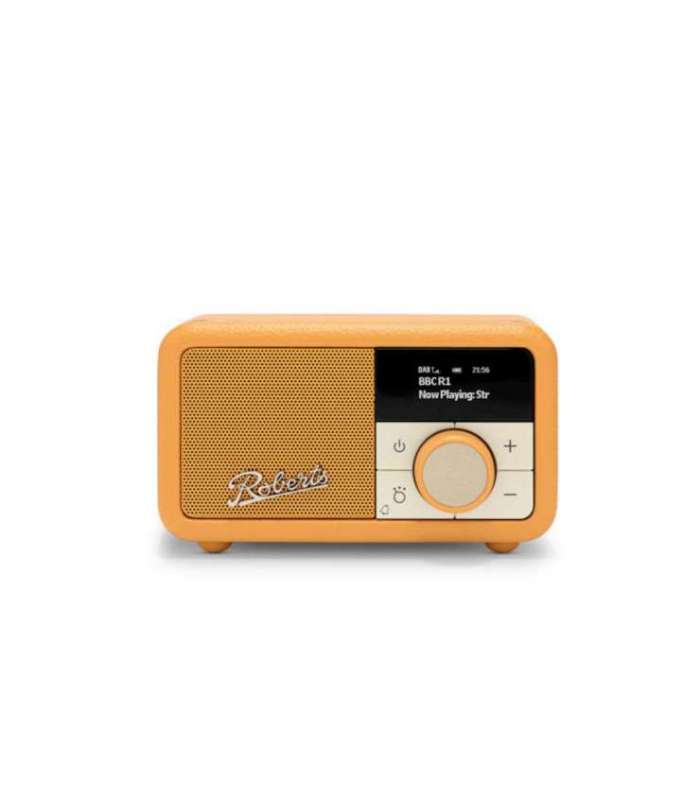 Roberts Revival Petite 2 Sunburst Yellow | Radio Portable DAB/DAB+/FM & Bluetooth