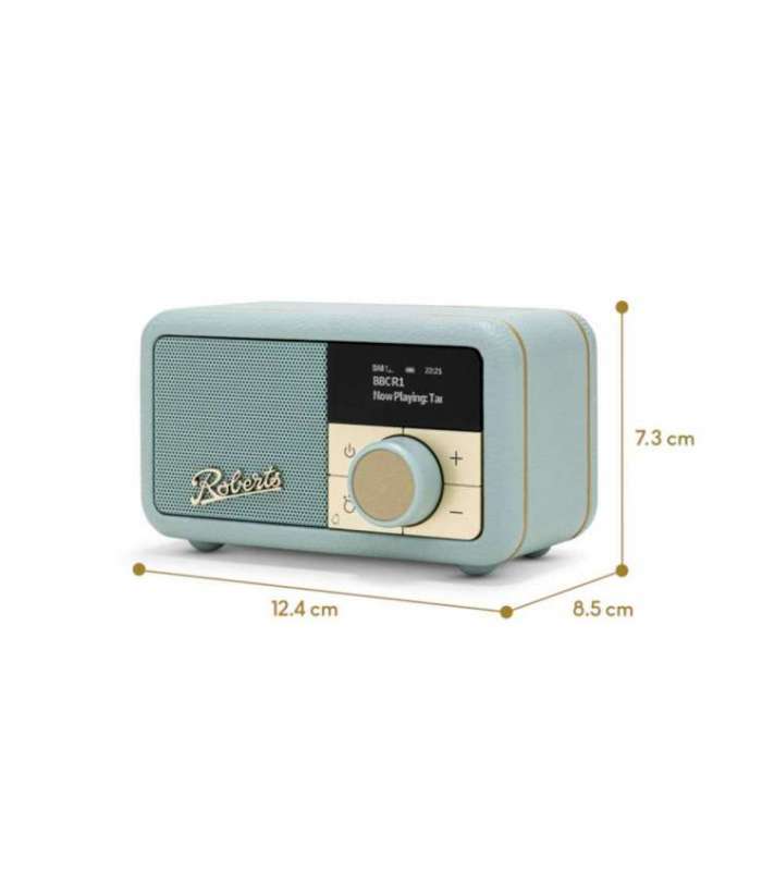 Roberts Revival Petite 2 Duck Egg | Radio Portable DAB/DAB+/FM & Bluetooth