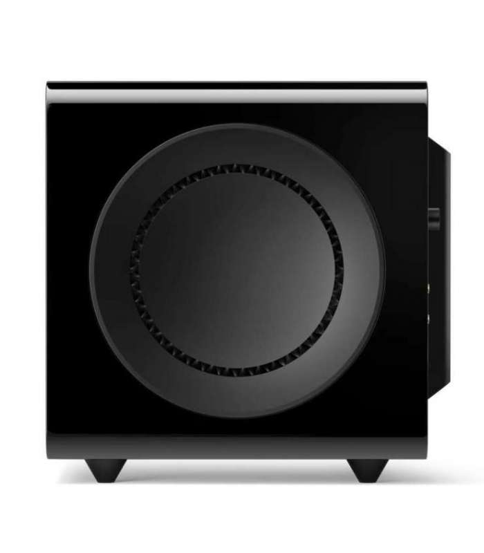 KEF KC92 Gloss Black | Caisson de Basses à Double Haut-Parleur et Annulation de Force