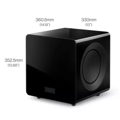 KEF KC92 Noir laqué à Genève | Digistore.ch