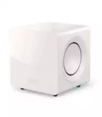 KEF KC92 Gloss White | Caisson de Basses à Double Haut-Parleur et Annulation de Force