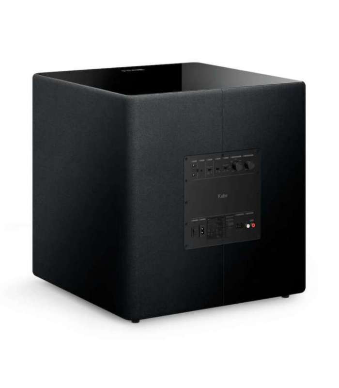 KEF Kube 15 MIE Black | Caisson de Basses Actif à Haut-Parleur de 15 Pouces