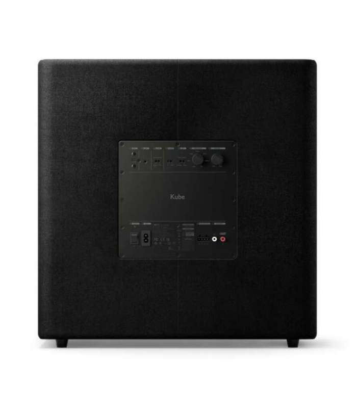 KEF Kube 15 MIE Black | Caisson de Basses Actif à Haut-Parleur de 15 Pouces