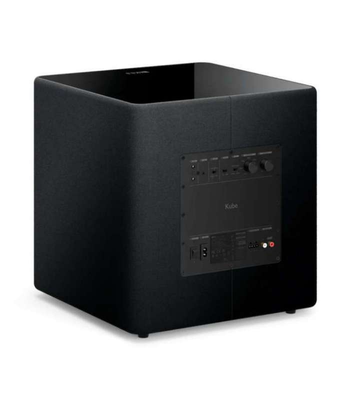 KEF Kube 12 MIE Black | Caisson de Basses Actif