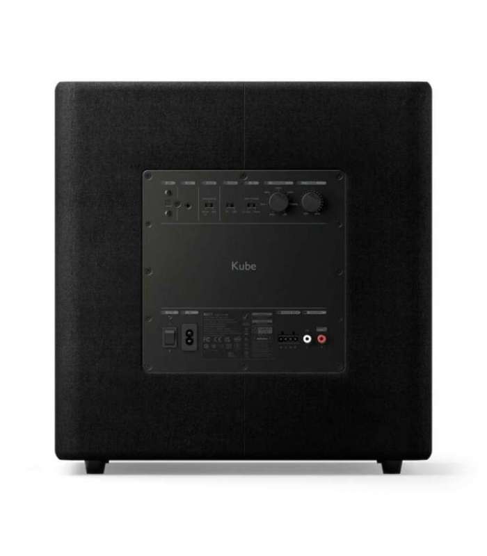 KEF Kube 12 MIE Black | Caisson de Basses Actif