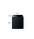 KEF Kube 12 MIE Black | Caisson de Basses Actif
