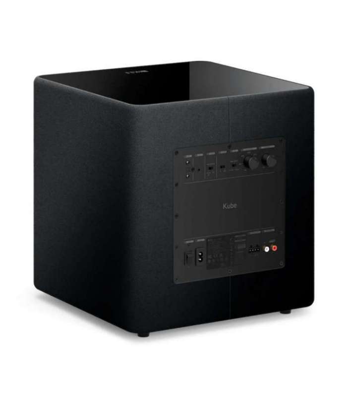 KEF Kube 10 MIE Black | Caisson de Basses Actif