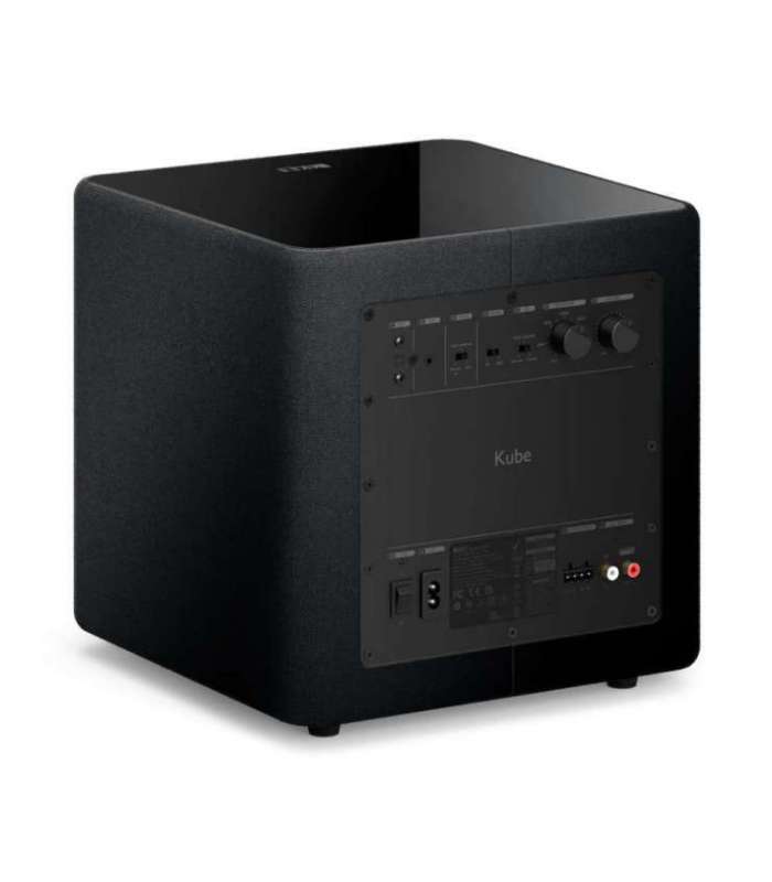 KEF Kube 8 MIE Black | Caisson de Basses Actif