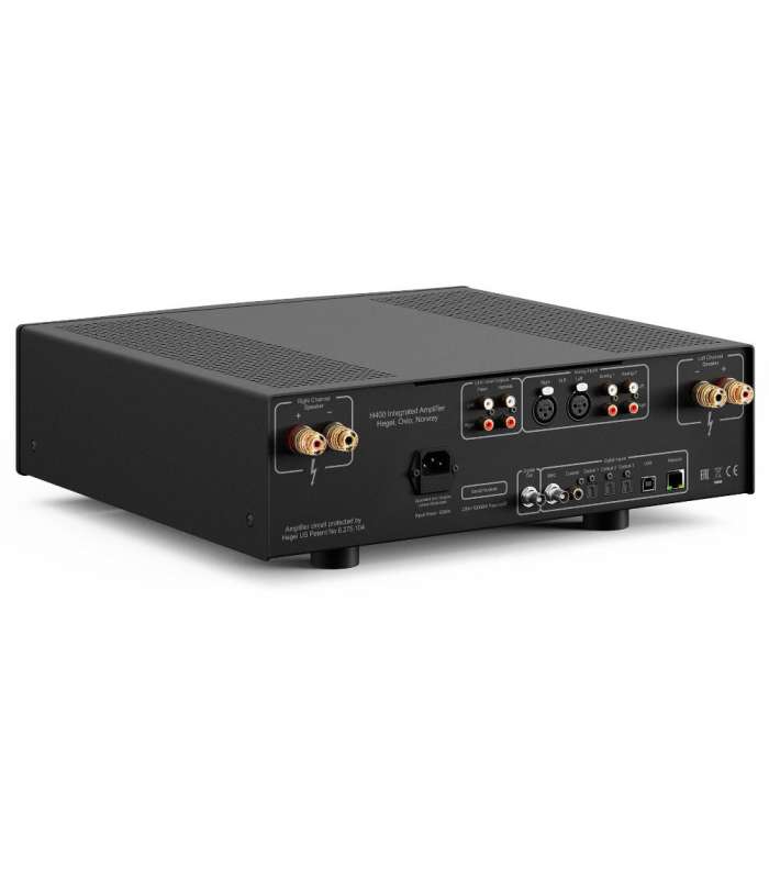Hegel H400 Black | Amplificateur Intégré Streamliner