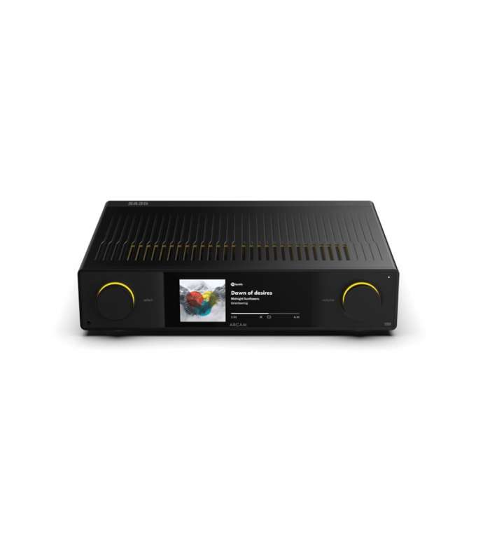 Arcam SA35 Black | Amplificateur intégré de classe G pour le streaming haute résolution