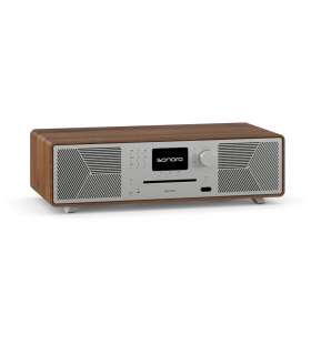 Sonoro Meisterstück WALNUT SILVER | All-in-One Wireless Music System à Genève | Digistore.ch