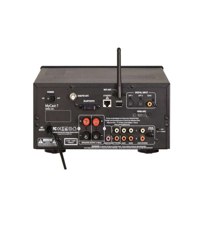 Advance Paris MyCast 7 | Micro-Chaîne Tout-en-Un Haute Fidélité