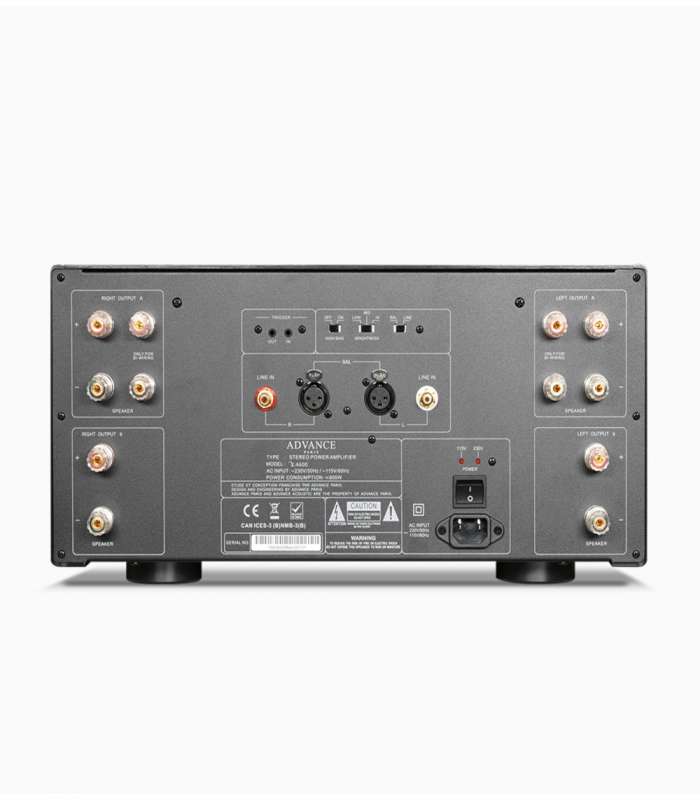 Advance Paris X-A600 | Amplificateur de Puissance Stéréo Haute Fidélité