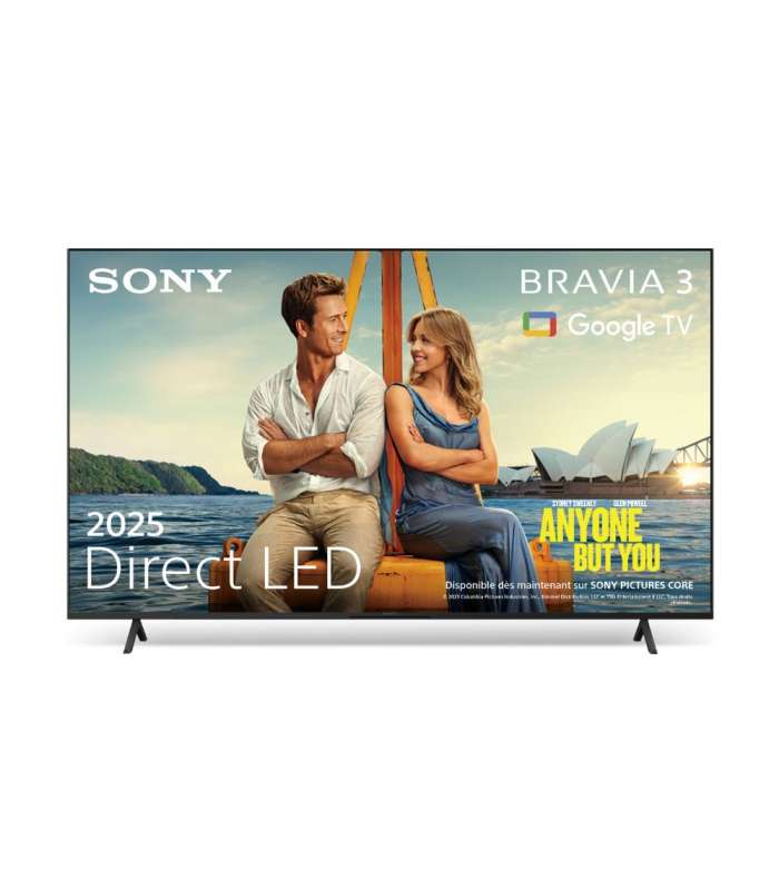 Sony K75S39B BRAVIA 3 2025 | TV Sony DIRECT LED 4K | GARANTIE 5 ANS