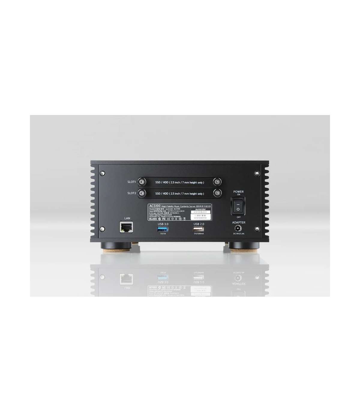 Aurender ACS100 | Serveur musical & ripper CD