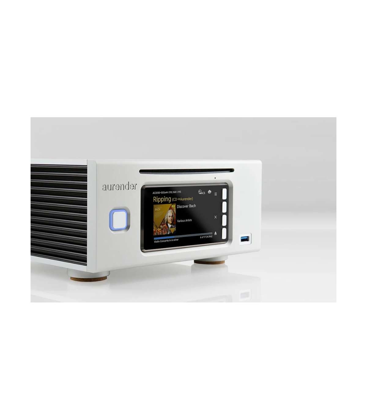 Aurender ACS100 | Serveur musical & ripper CD