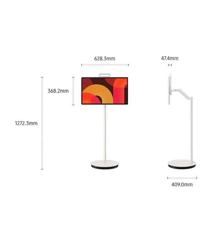 Samsung UE27LSM7FAXXXE –  The Movingstyle QHD Detachable & Rollable Display