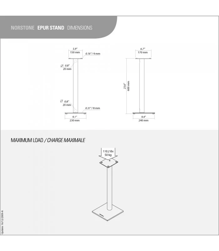 EPUR STAND  Norstone Digistore