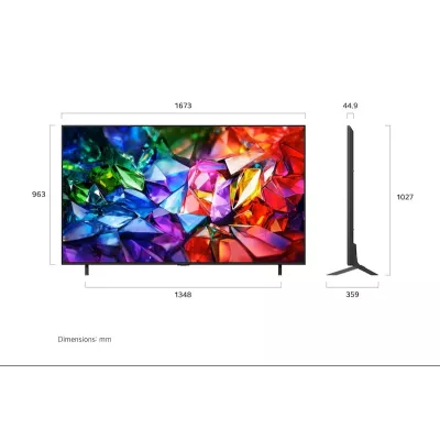 LG Micro RGB evo AI 4K 75 Zoll - 75MRGB96B9B.AVS