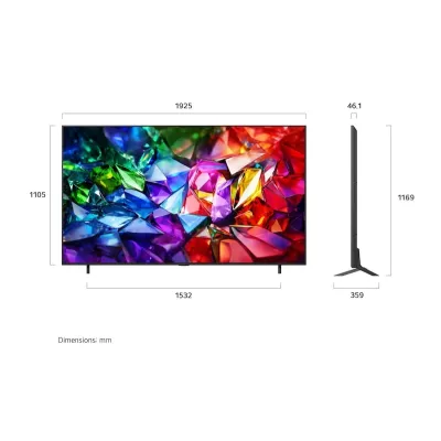 LG Micro RGB evo AI 4K 86 inches - 86MRGB96B9B.AVS