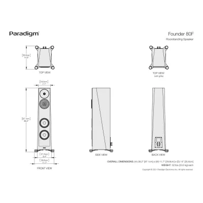 Paradigm Founder 80F à Genève | Digistore.ch