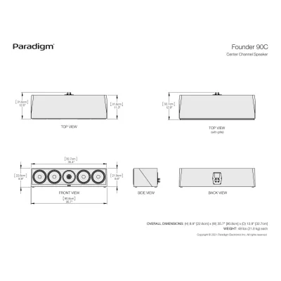 Paradigm Founder 90C à Genève | Digistore.ch