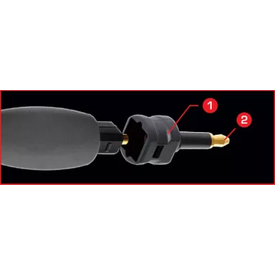 Audioquest 3.5mm Toslink Adapter in Geneva | Digistore.ch