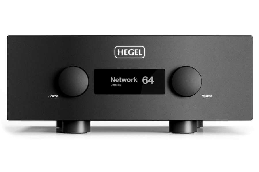Vue de face de l'amplificateur Hegel H600