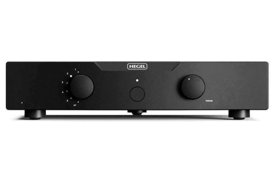 Vue de face de l'amplificateur de puissance Hegel H30A