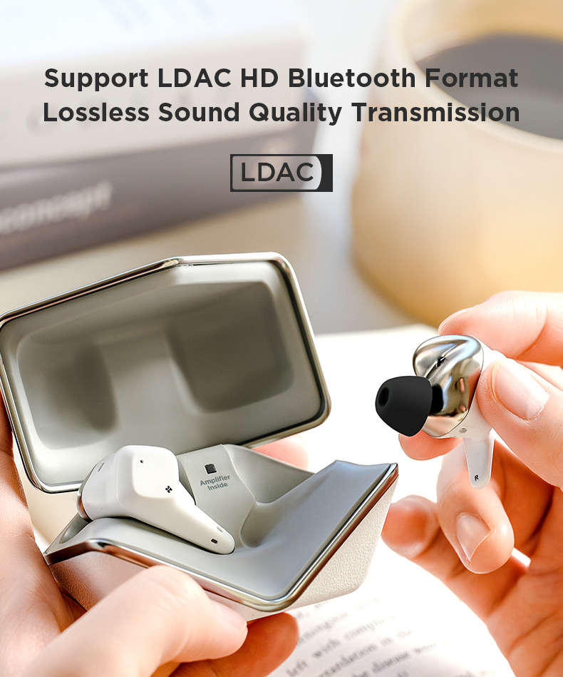 Profitez d'une qualité sonore sans perte exceptionnelle avec la prise en charge du format LDAC HD Bluetooth pour une transmission audio de haute fidélité.