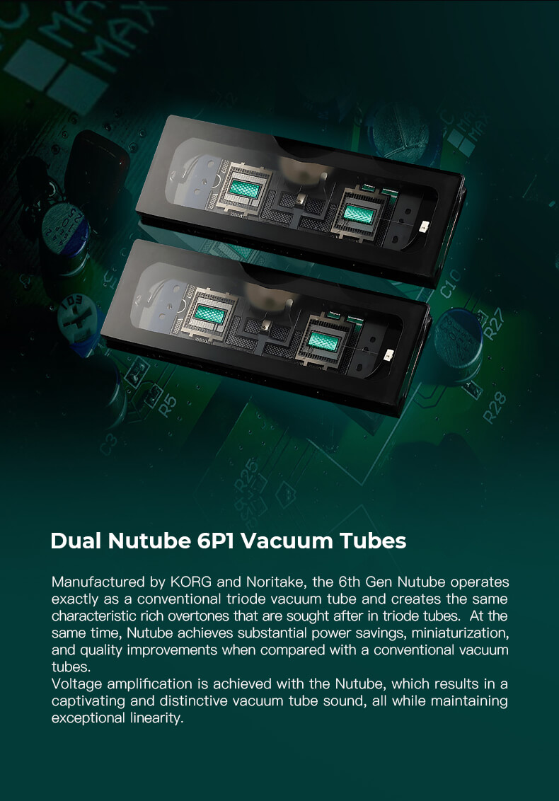 Le PB5 OSPREY d'iBasso Audio offre une puissance sans précédent grâce à ses 900 mAh répartis sur 6 batteries, assurant une alimentation efficace et pure. Avec 2 batteries dédiées aux Nutubes et 4 autres pour l'amplificateur secondaire, profitez d'un son immersif et transparent comme jamais auparavant.