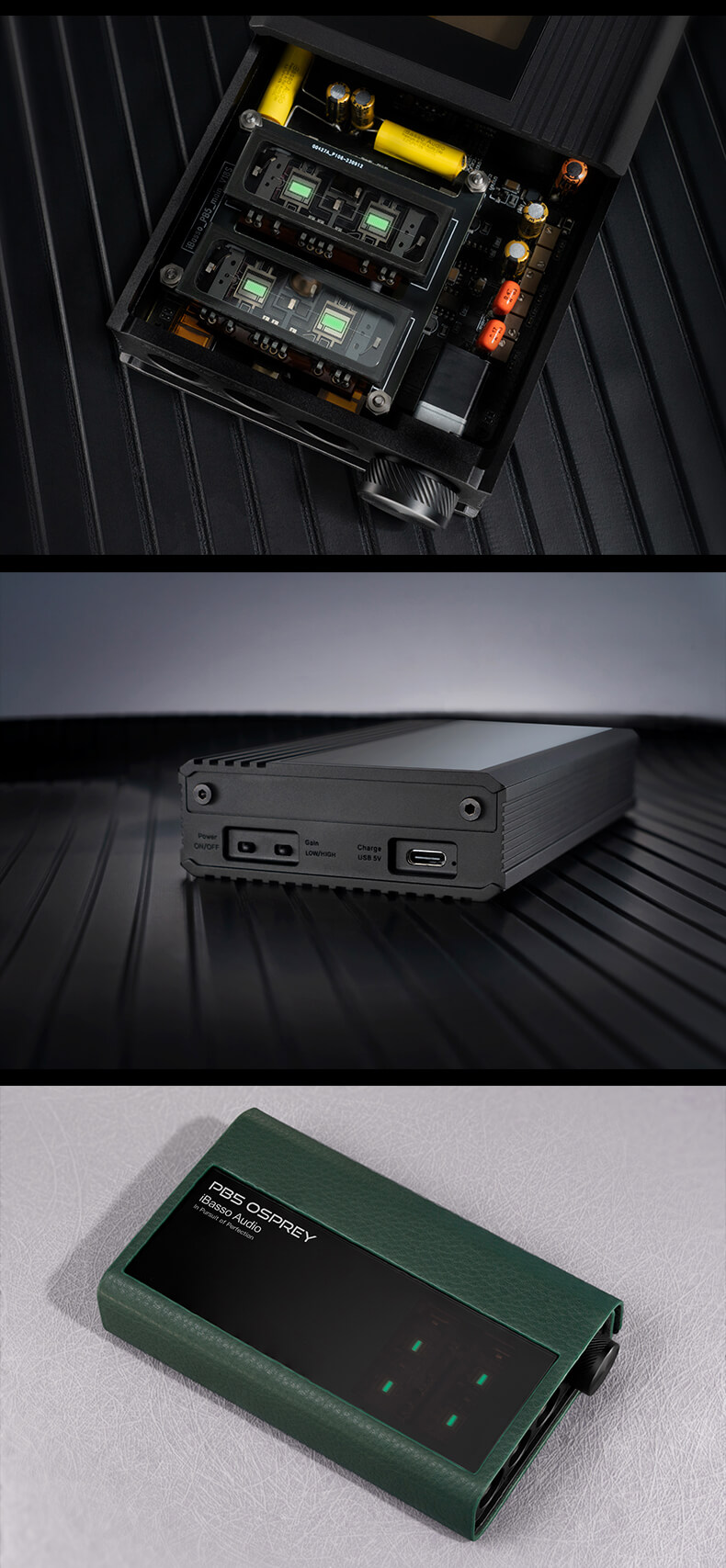 Le PB5 OSPREY est un amplificateur portable de haute qualité proposé par iBasso AudioCet amplificateur est conçu pour offrir une qualité sonore exceptionnelle, visant la perfection audio.