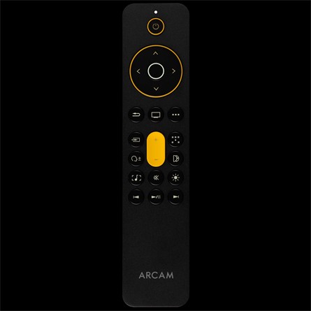 Écran couleur 6,5" de l'AVA25 avec menu de configuration Auro-3D