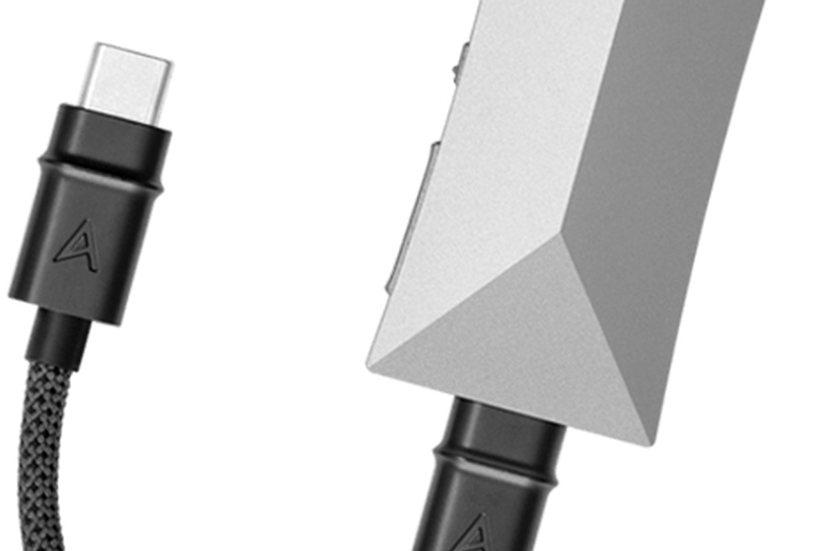 Câble interchangeable USB-C et Lightning du HC4