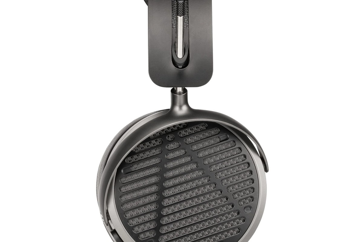 Side view of the headphones