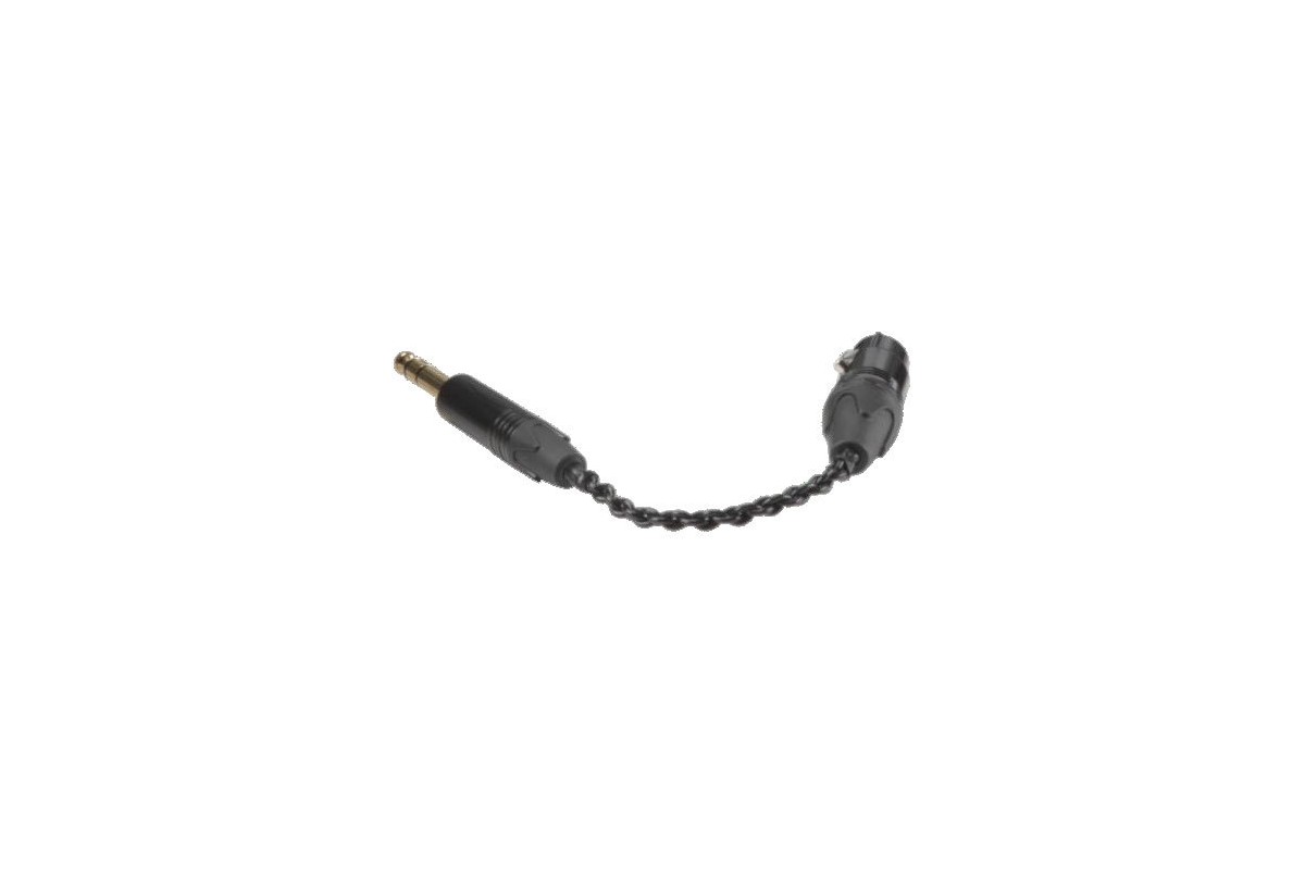 Audeze XLR 4-pin to 6.3 mm jack adapter