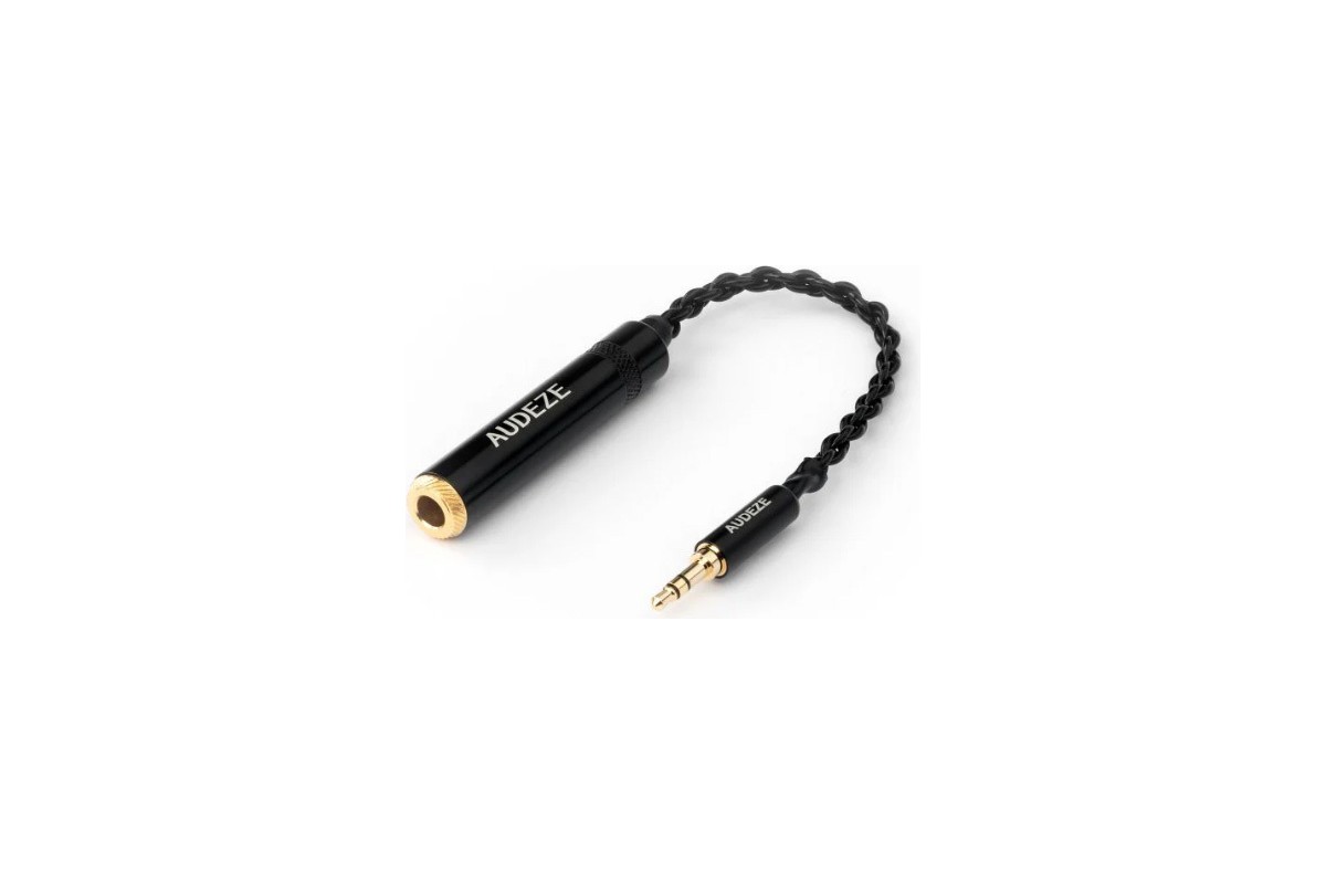 Audeze geflochtenes Adapterkabel 6,3 mm auf 3,5 mm