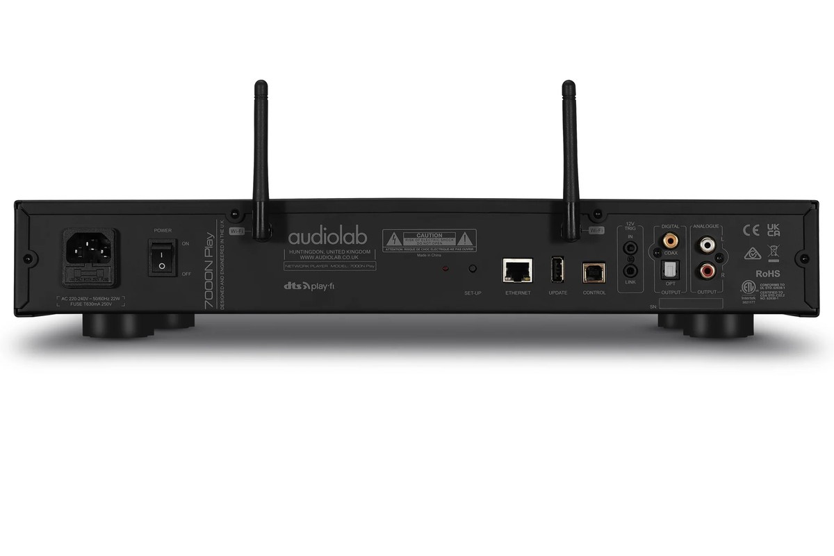 Connectique arrière du 7000N Play