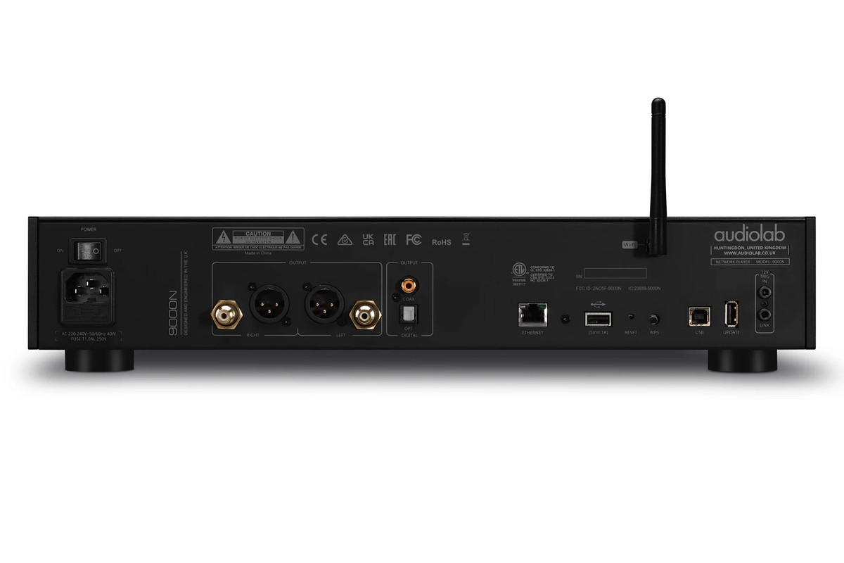 Connectique arrière du 9000N
