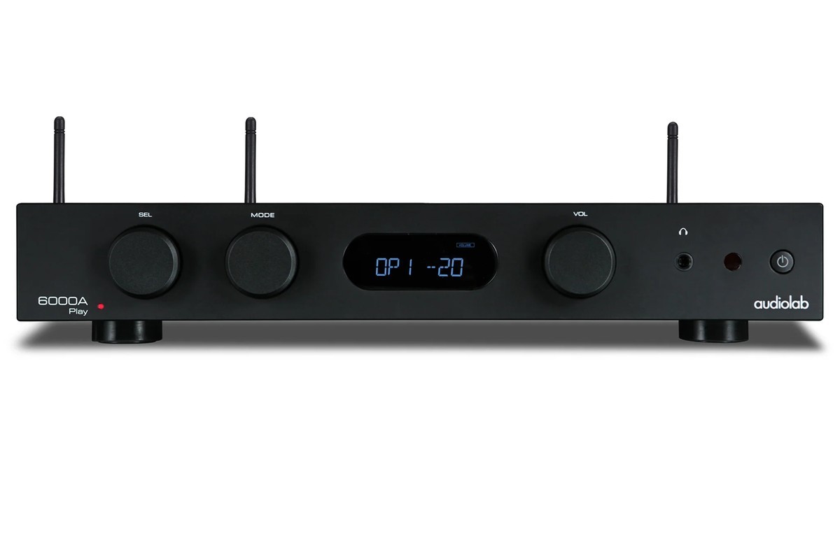 Amplificateur connecté Audiolab 6000A Play de face
