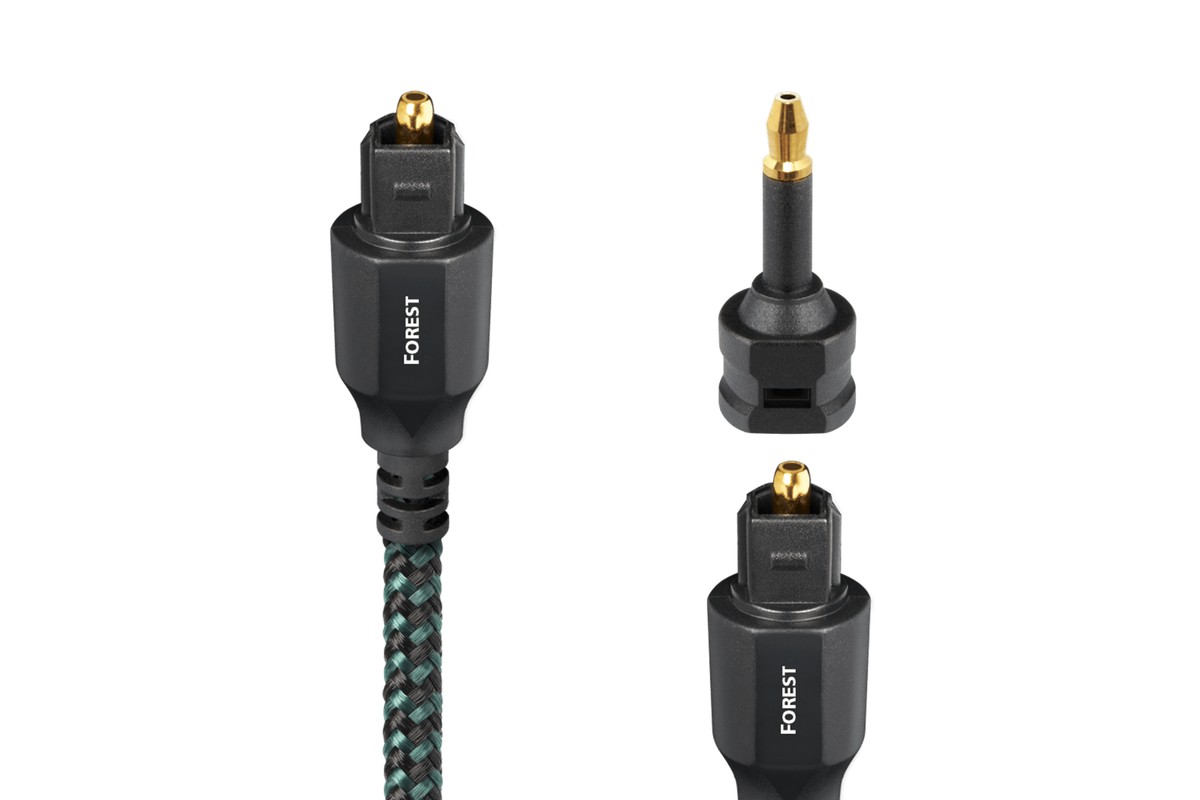 Fiches Toslink et adaptateur mini-jack