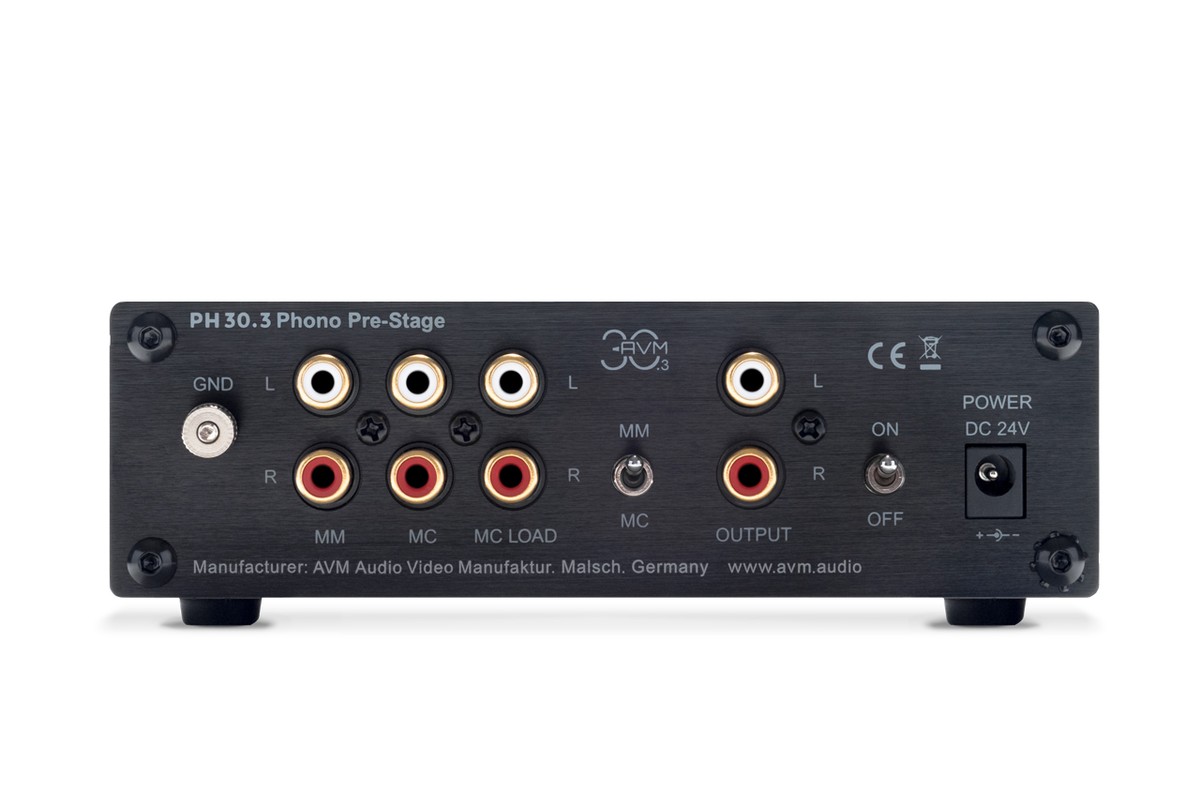 Rear face: Mass terminal, MM, MC and MC Load inputs, output and power supply