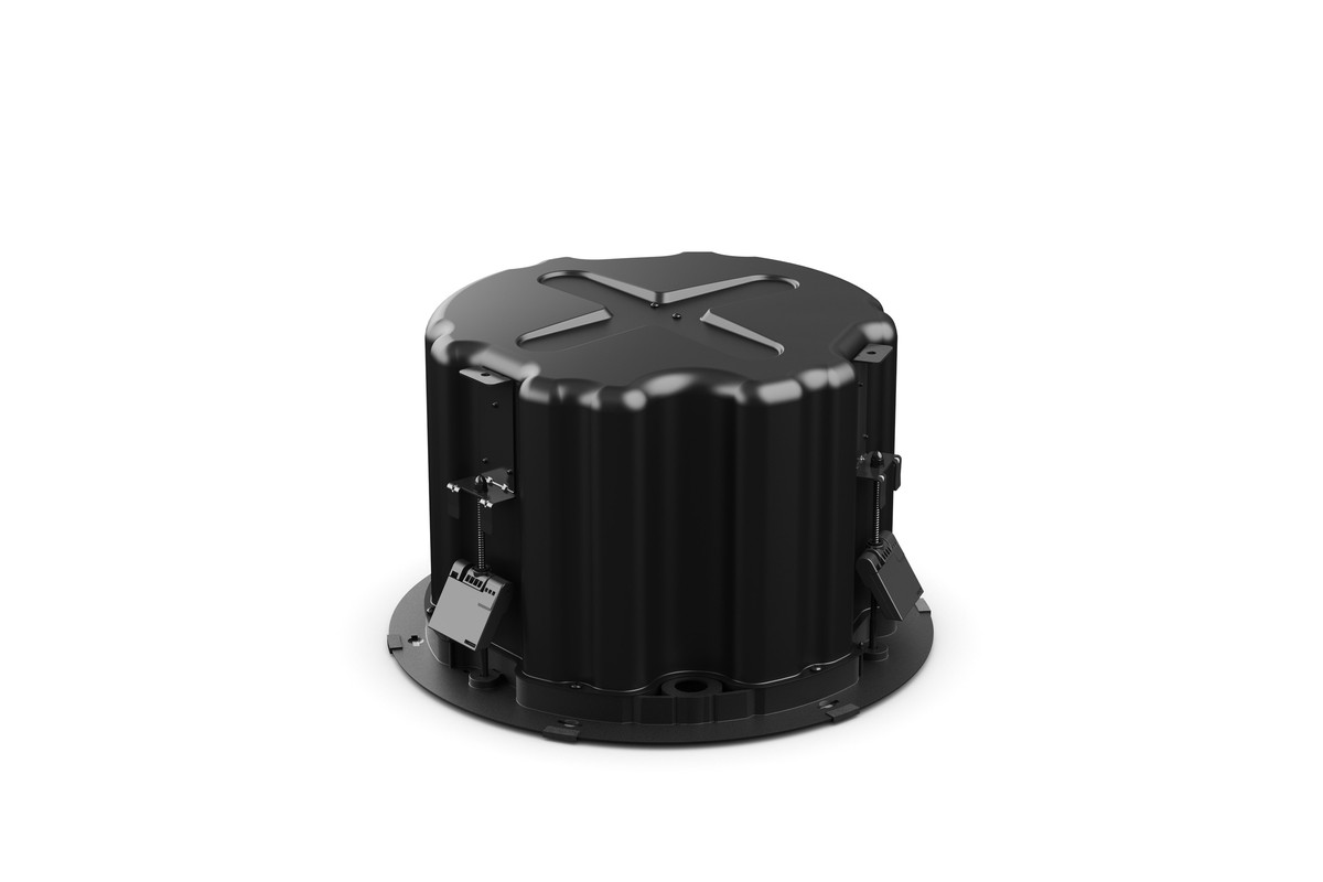 Subwoofer 8-inch woofer, grille removed