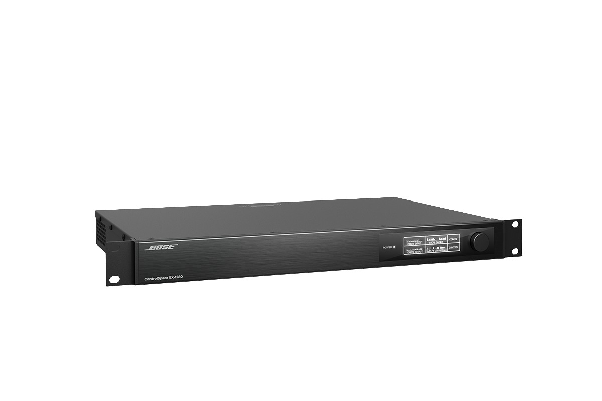 Bose Professional ControlSpace EX-1280 processor, three-quarter view