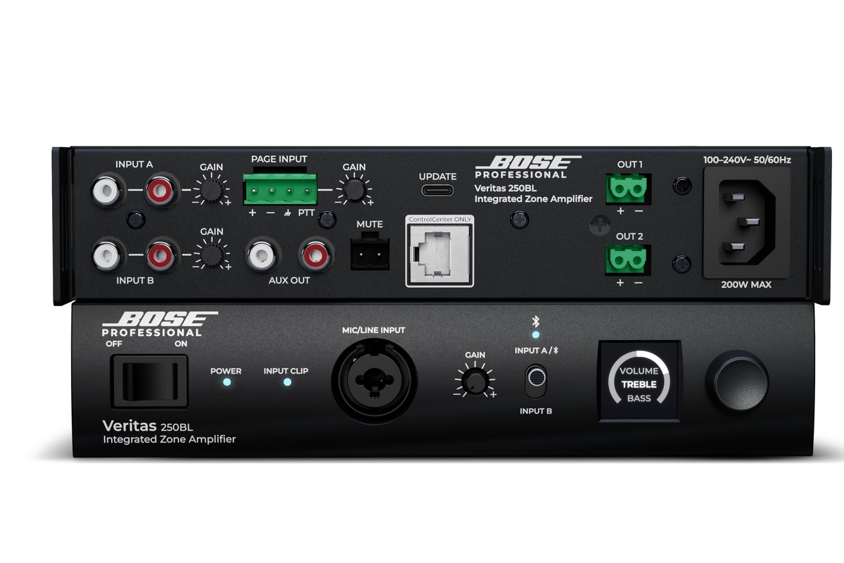 Amplificateur installé dans une baie technique